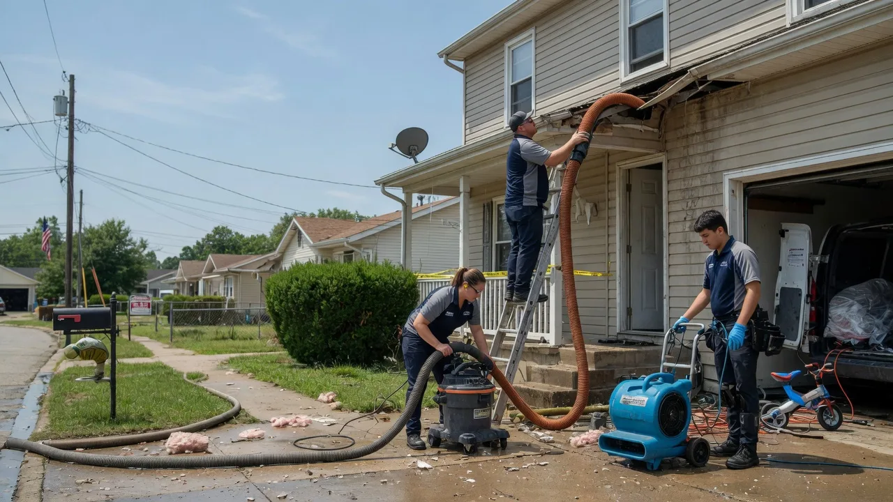 Water Damage Restoration in Crucible, PA near me
